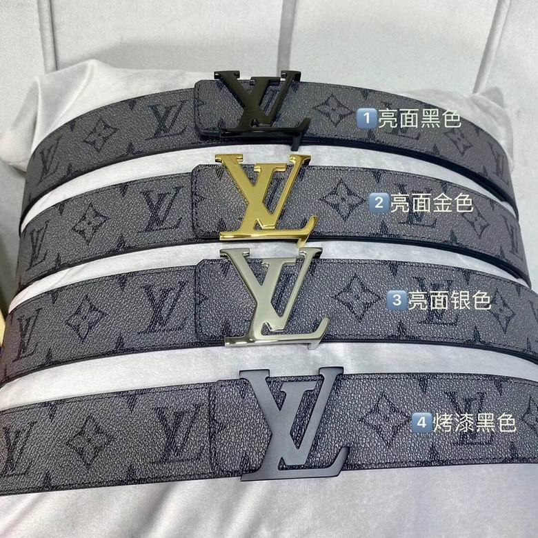 LV Belt 40mmX95-110CM 7D (436)